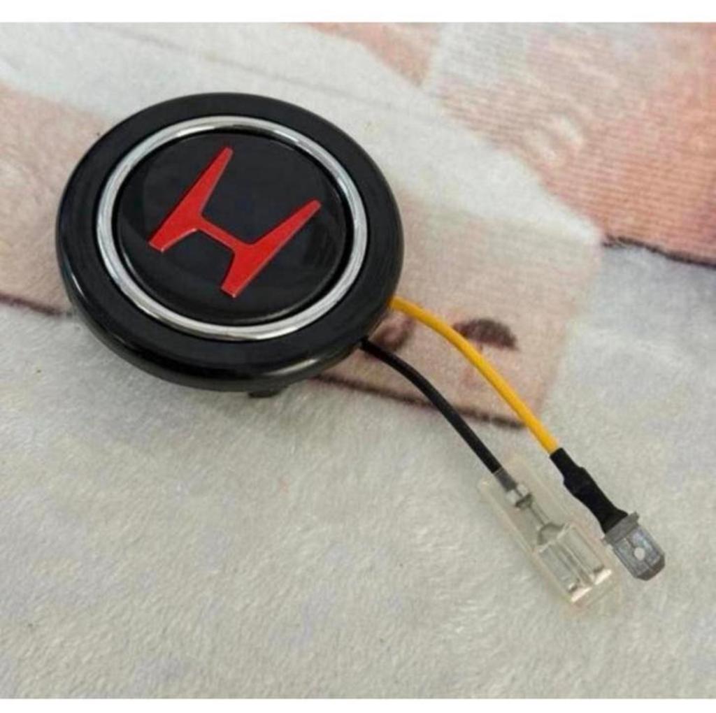 Sportstuur claxon toeter druk-knop Honda type-R toeterknop, Ophalen of Verzenden
