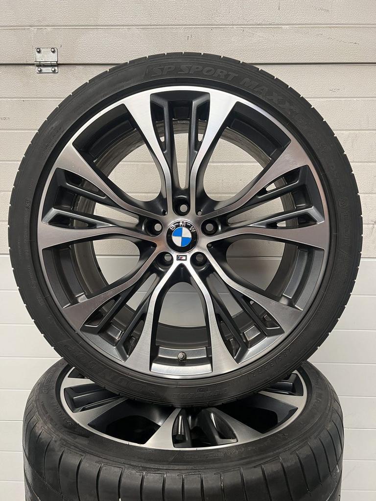 21’’ BMW X3 X4 F25 F26 VELGEN ZOMERBANDEN ORIG TPMS ST 599M, -, -, Banden en Velgen, Zomerbanden