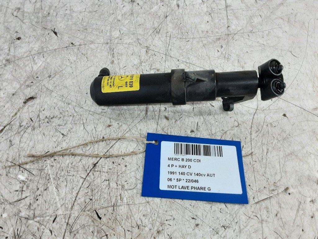 LAVE PHARE POMPE Mercedes-Benz B (W245) (0308011039), Mercedes-Benz, Mevr. I. Hauben, Utilisé, Rue de l'Espoir 34 34
4030  GRIVEGNÉE, BE