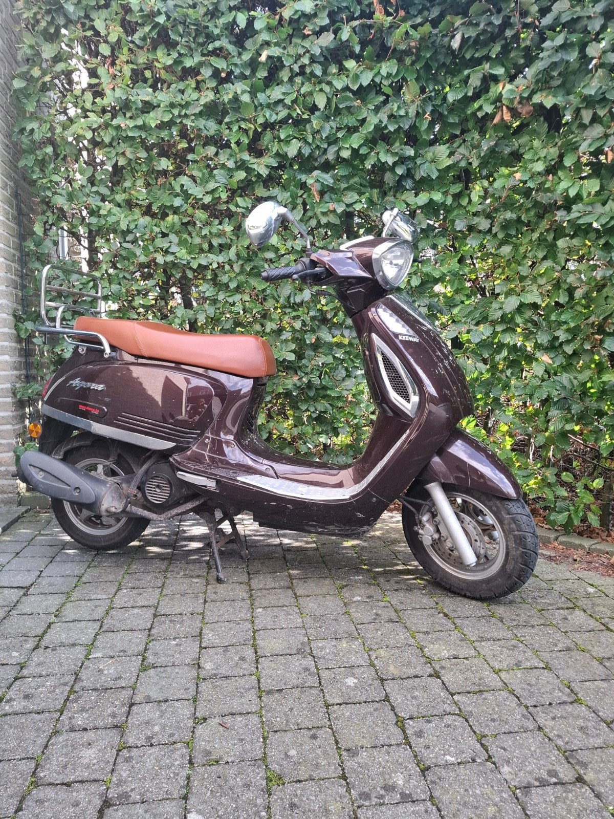 keeway agora 4t scooter, Ophalen