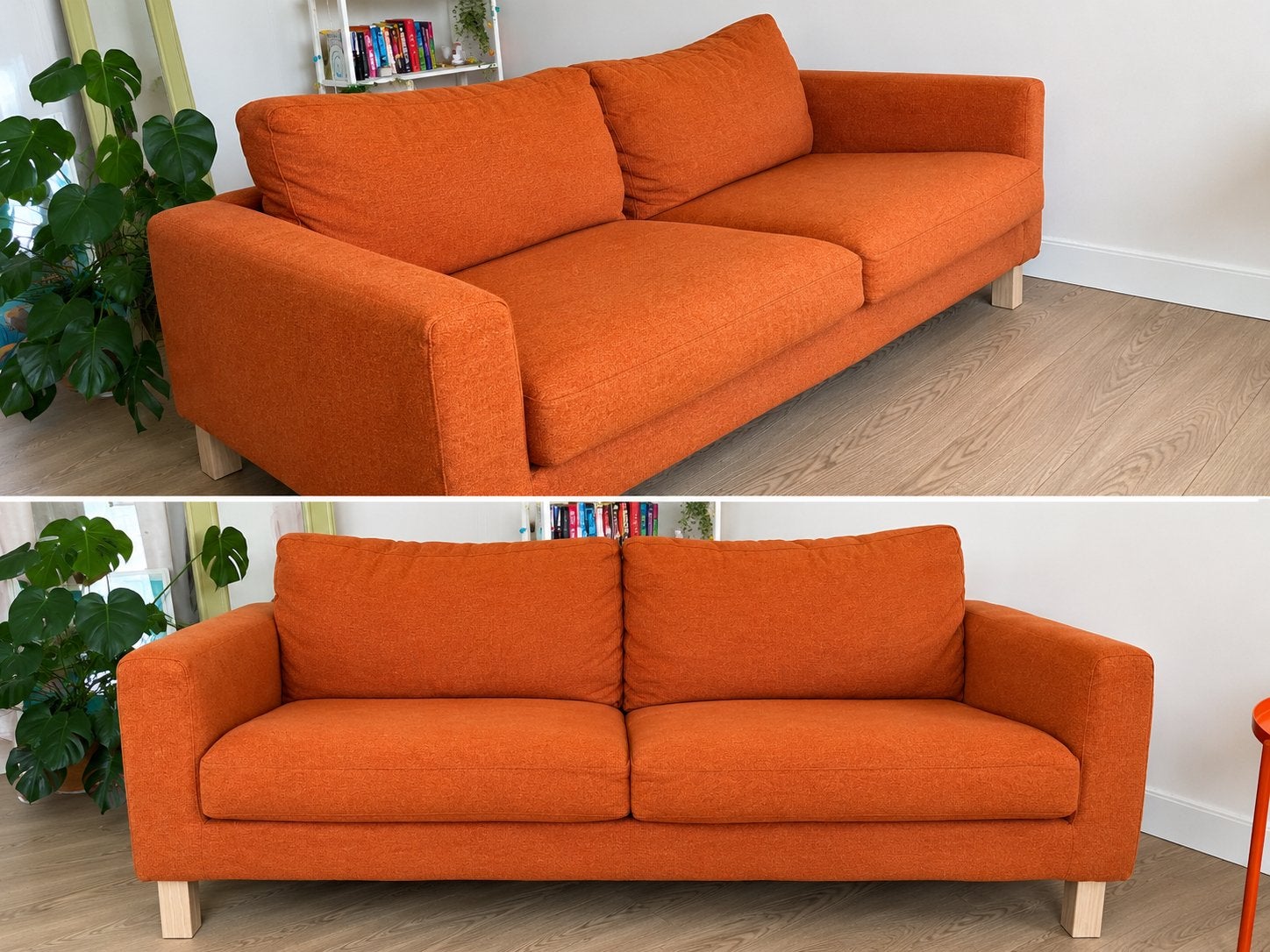 IKEA zetel SALTSJÖBADEN, Huis en Inrichting, Ophalen, 150 tot 200 cm, Tweepersoons, 75 tot 100 cm