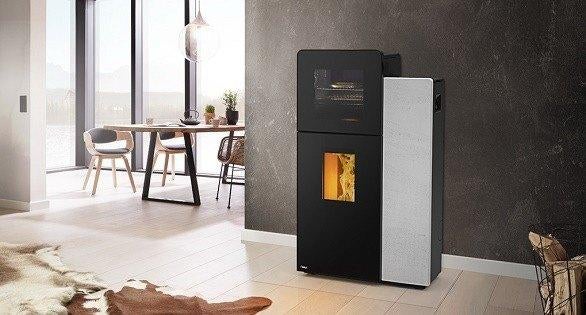 Pelletkachel Rika Domo Back, Huis en Inrichting, Meerkleurig, Overige materialen, Overige stijlen, Nieuw