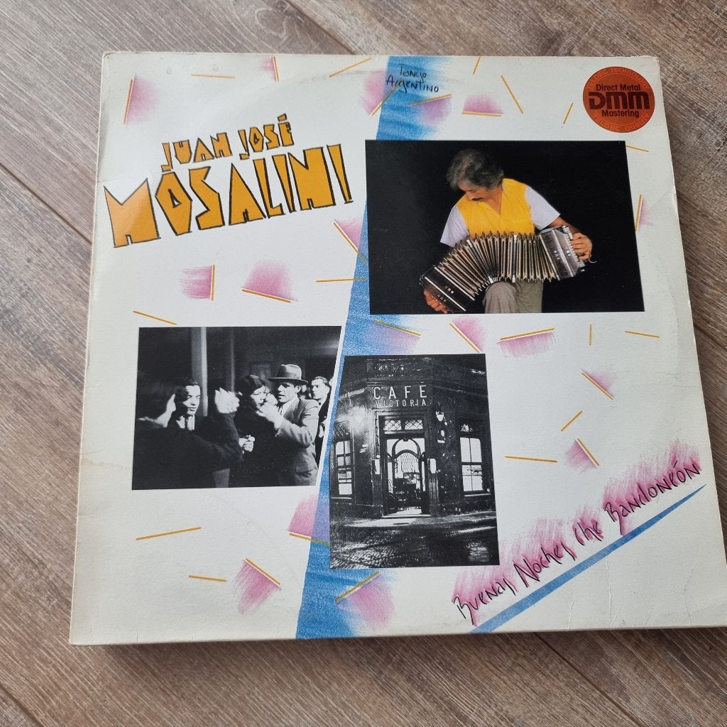 LP Juan José Mosalini – Buenas Noches Che Bandoneon, Enlèvement ou Envoi, Utilisé, Tango, LP