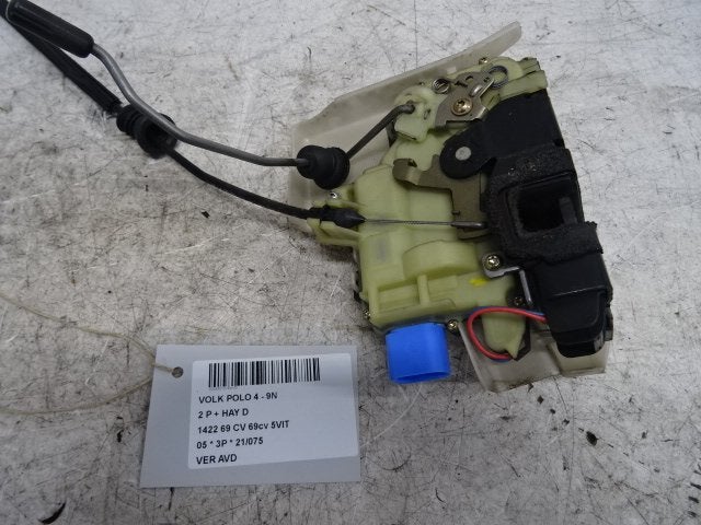 PORTIERSLOT RECHTS VOOR Volkswagen Polo IV (9N1 / 2/3), Gebruikt, Volkswagen, Volkswagen AG, Kundenbetreuung@volkswagen.de