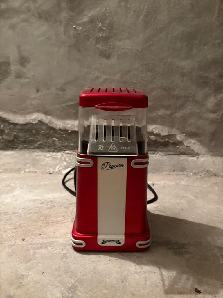 Mini popcorn machine, Maison & Meubles, Rouge, Autres marques, Autres types, Comme neuf