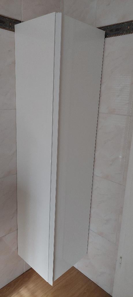 Colonne salle de bain Ikea blanche. Très bon état., Armoire (mi-)haute, Moins de 25 cm, Comme neuf, Moins de 50 cm