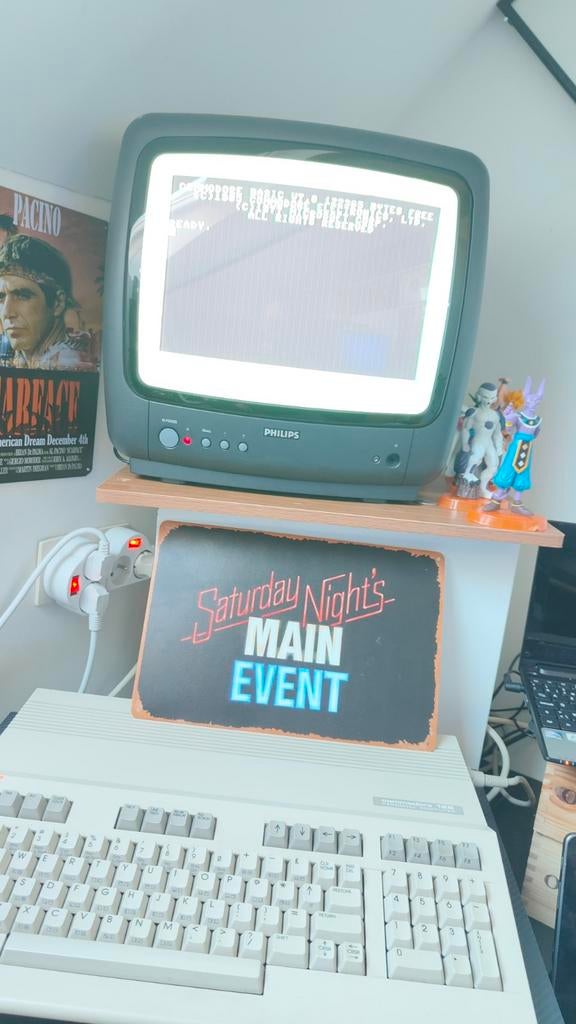 Commodore C128 met Philips Crt scherm, Computers en Software, Vintage Computers, Ophalen of Verzenden