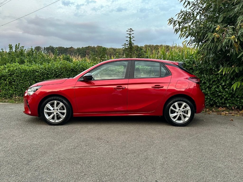 Opel Corsa F 1.2 Turbo €6d | CarPlay GPS Caméra | 88.000 km, Autos, Rouge, Achat, Entreprise, 5 portes