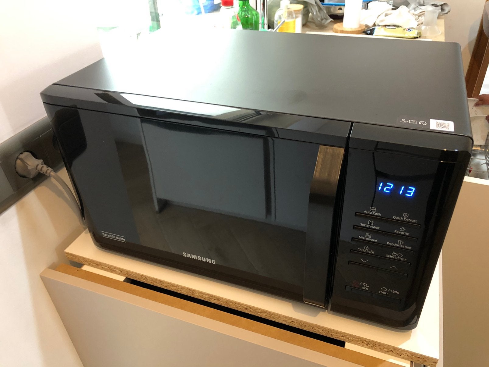 Magnetrons SAMSUNG MS23K3513AK, Elektronische apparatuur, Microgolfovens, Ophalen, Zo goed als nieuw, Inbouw, Microgolfoven