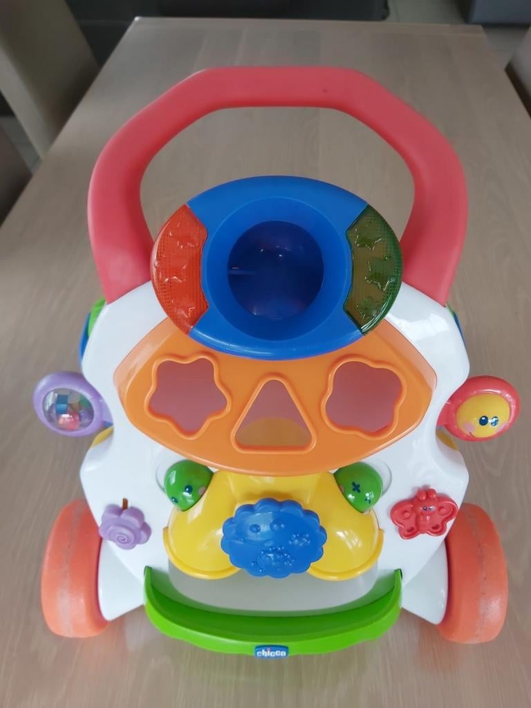 Loopkarretje voor baby's-peuters (harde plastiek), Kinderen en Baby's, Ophalen