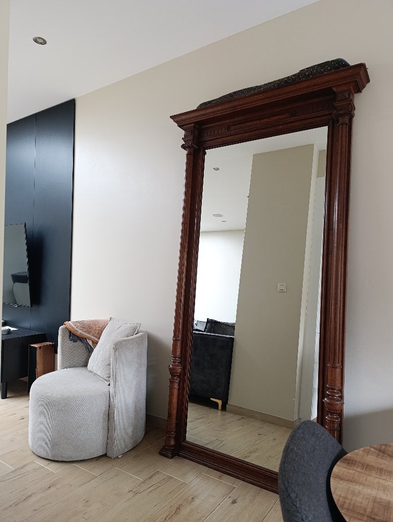 Miroir ancien xxl, Enlèvement, Comme neuf