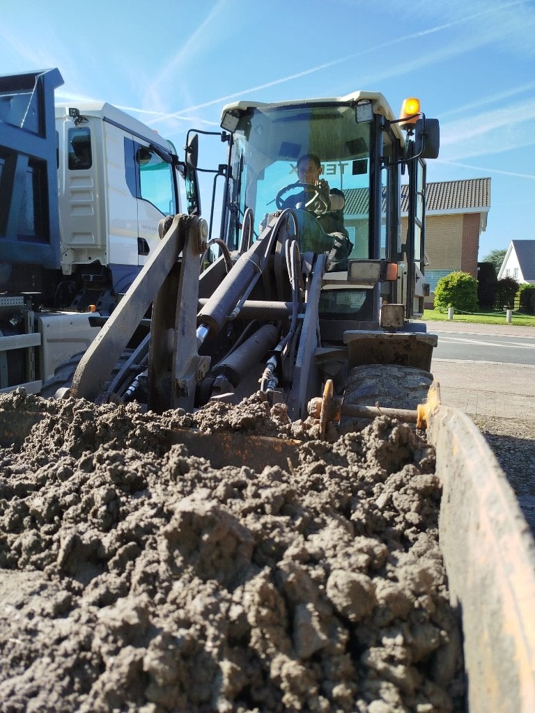 Mengbak - Betonmixer - Mobiele betoncentrale 1m³, Doe-het-zelf en Bouw, Overige Doe-Het-Zelf en Bouw, Zo goed als nieuw, Ophalen