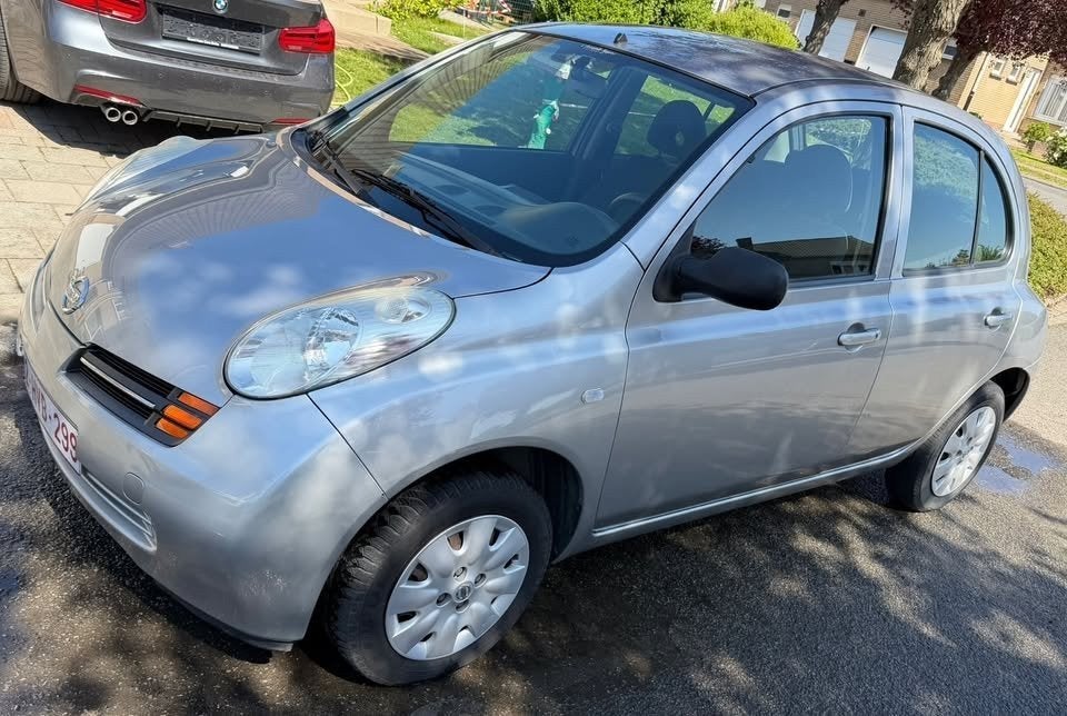 Nissan Micra 1.3i Benzine Automaat, Autos, Nissan, Argent ou Gris, Achat, 139 g/km, USB