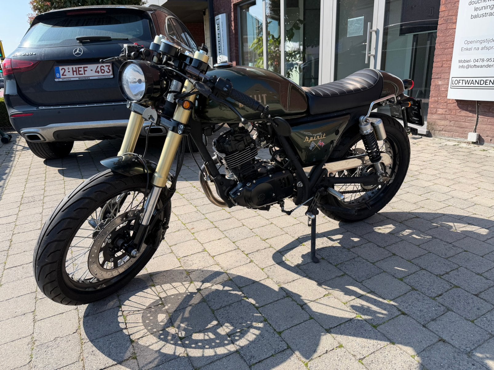 Bullit Spirit 125cc - zuinig, rijklaar.. Dringend weg!, Motoren, Particulier, Nieuw