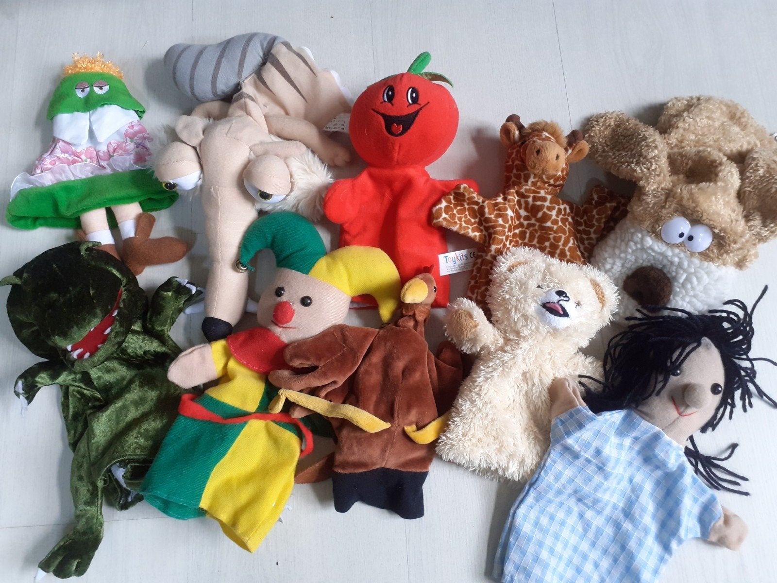 Zachte handpoppen poppenkastpoppen ( D ), Ophalen of Verzenden