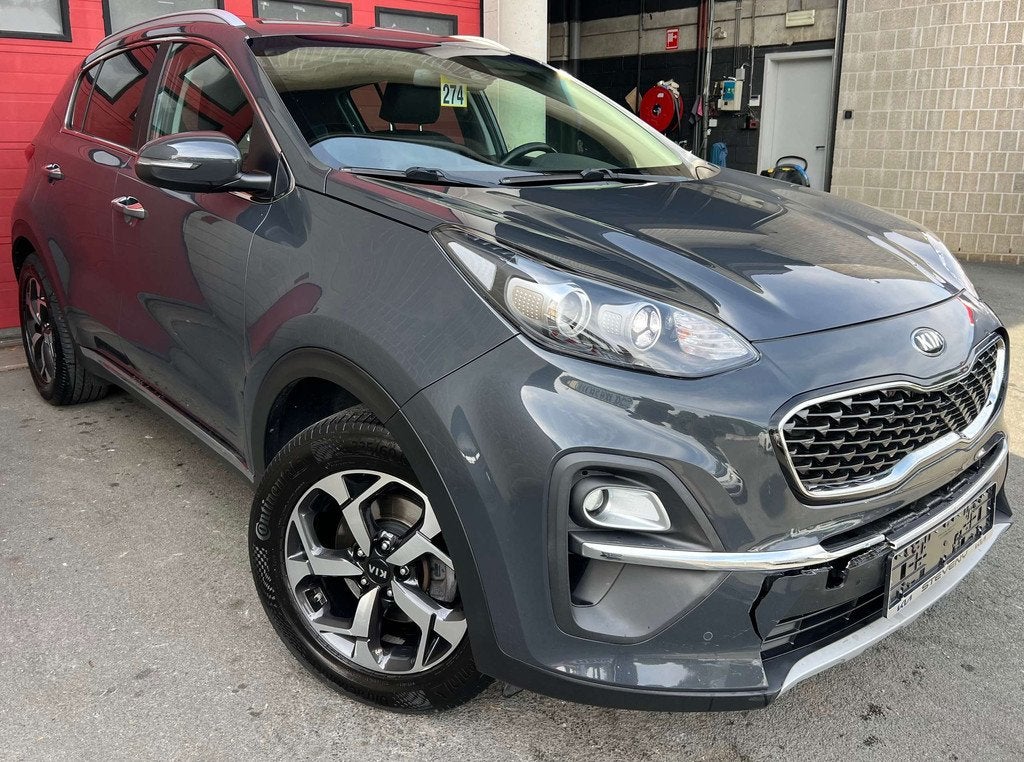 Kia Sportage 1.6 CRDi GT Line Edition + CAMÉRA + NAVI, Auto's, Kia, Gebruikt, Zwart, 116 pk, Bedrijf