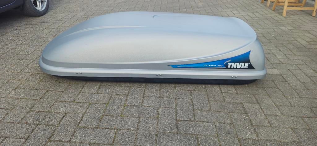 Dakkoffer thule ocean 200, Autos : Divers, Coffres de toit, Enlèvement