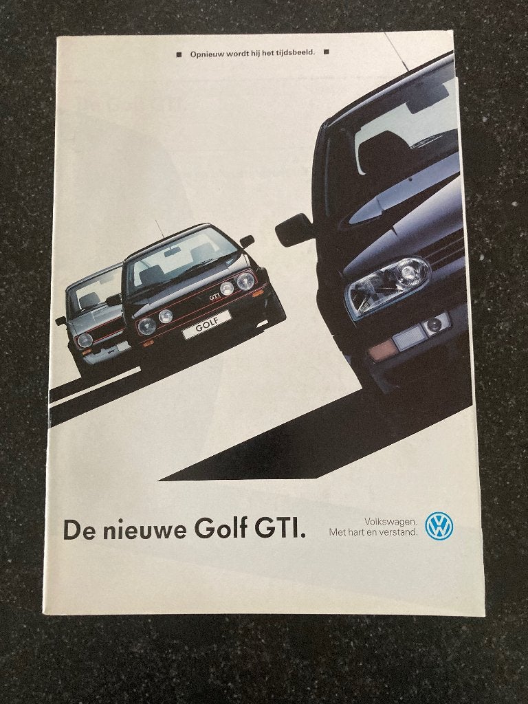 folder auto, Ophalen of Verzenden, Zo goed als nieuw, Volkswagen