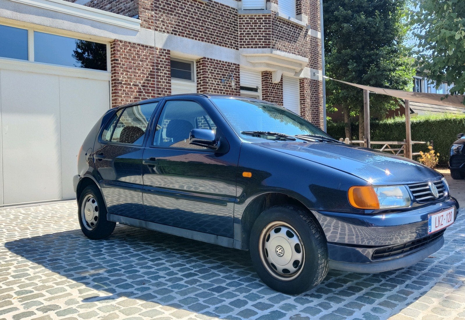 Volkswagen Polo, Stof, 4 cilinders, Blauw, 5 zetels
