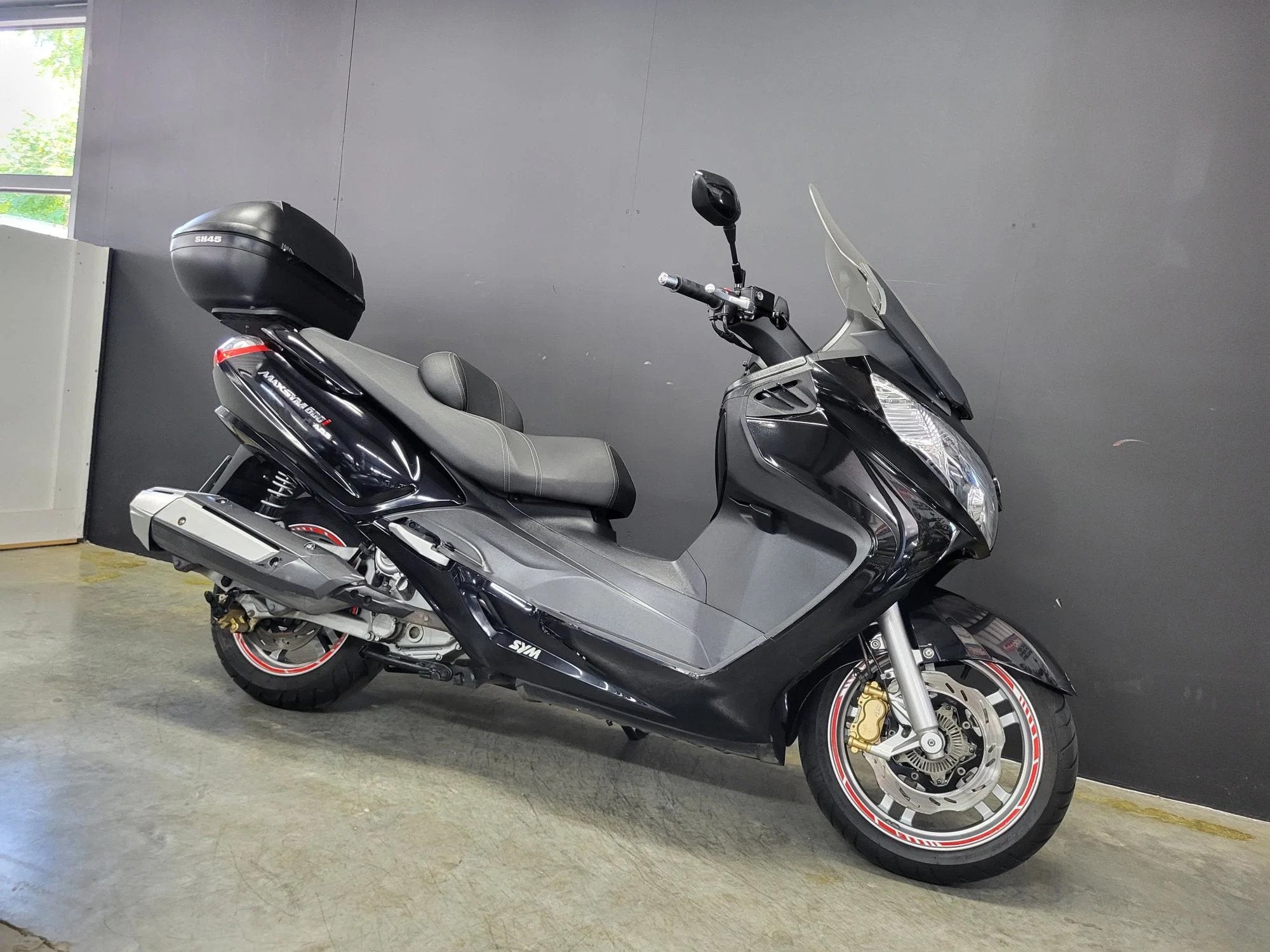 SYM Maxsym 600i maxiscooter voor lange afstanden (bj 2014), Motoren, Scooter, Bedrijf, 600 cc, 12 t/m 35 kW