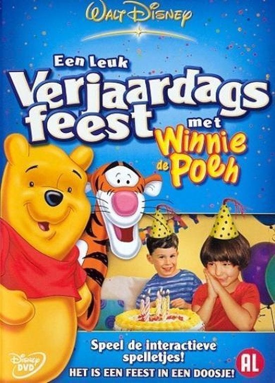 Disney dvd - Een leuk verjaardagsfeest met winnie de poeh NI, Ophalen of Verzenden, Nieuw in verpakking