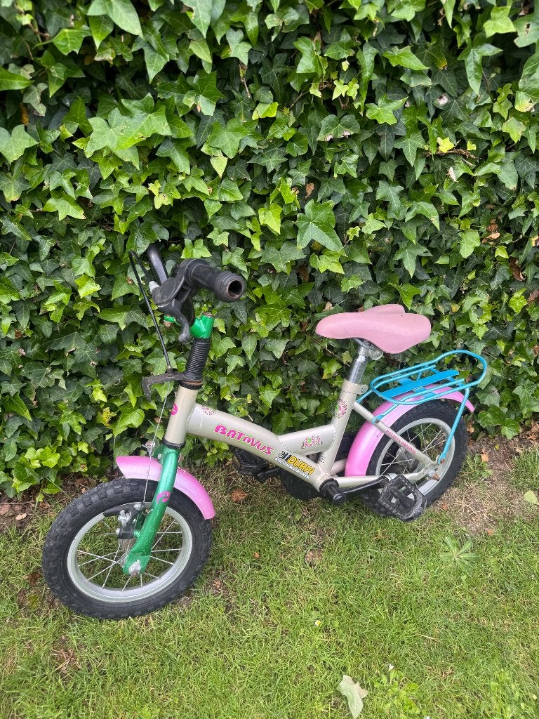 Kinderfiets 12inch, Fietsen en Brommers, Ophalen, Terugtraprem, Gebruikt, Minder dan 16 inch