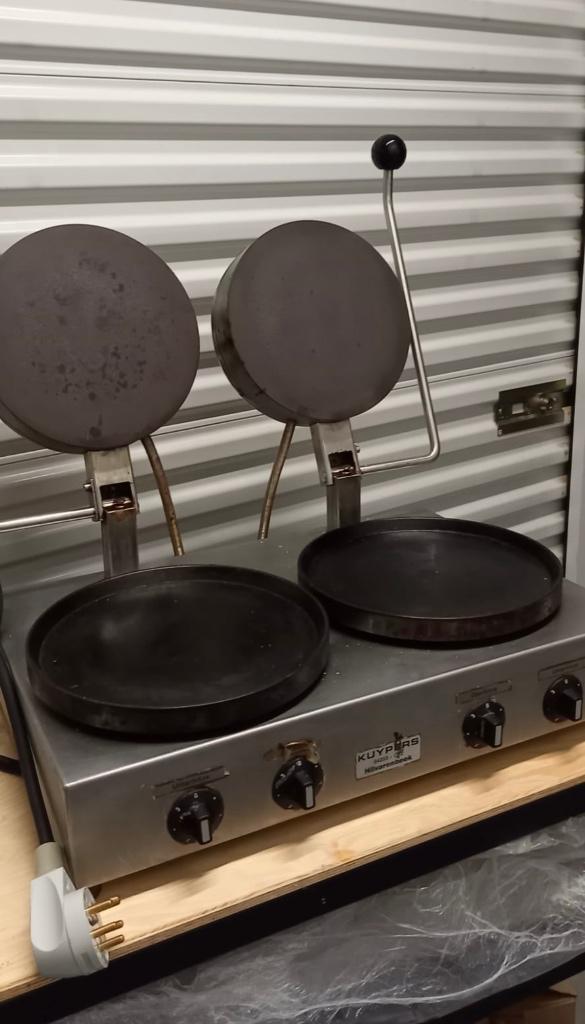 Pannenkoekmachine, Zakelijke goederen, Ophalen