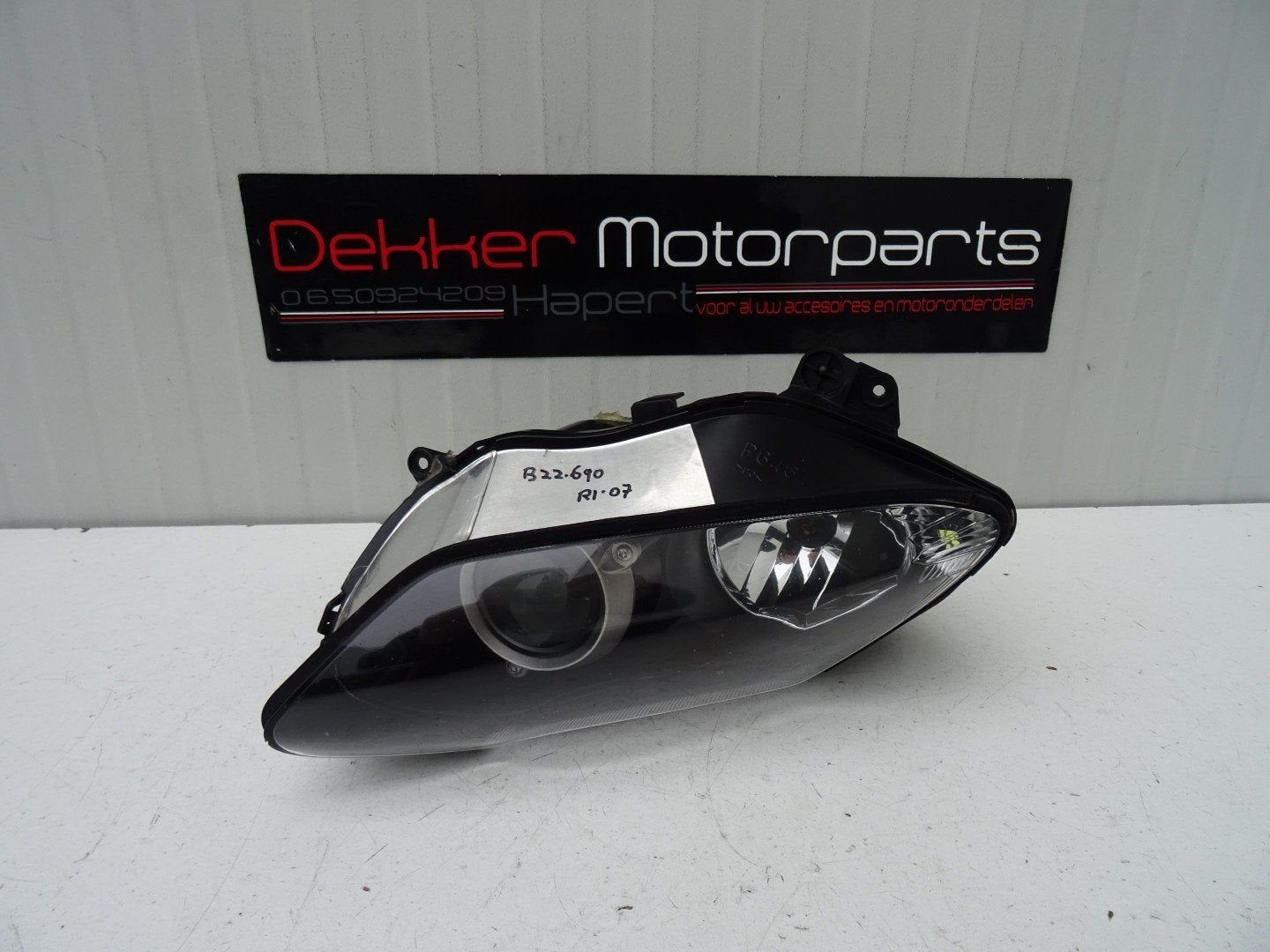 Linker Koplamp / Left Head light Yamaha YZF R1 2007-2008, Motos, -, Utilisé, -, -