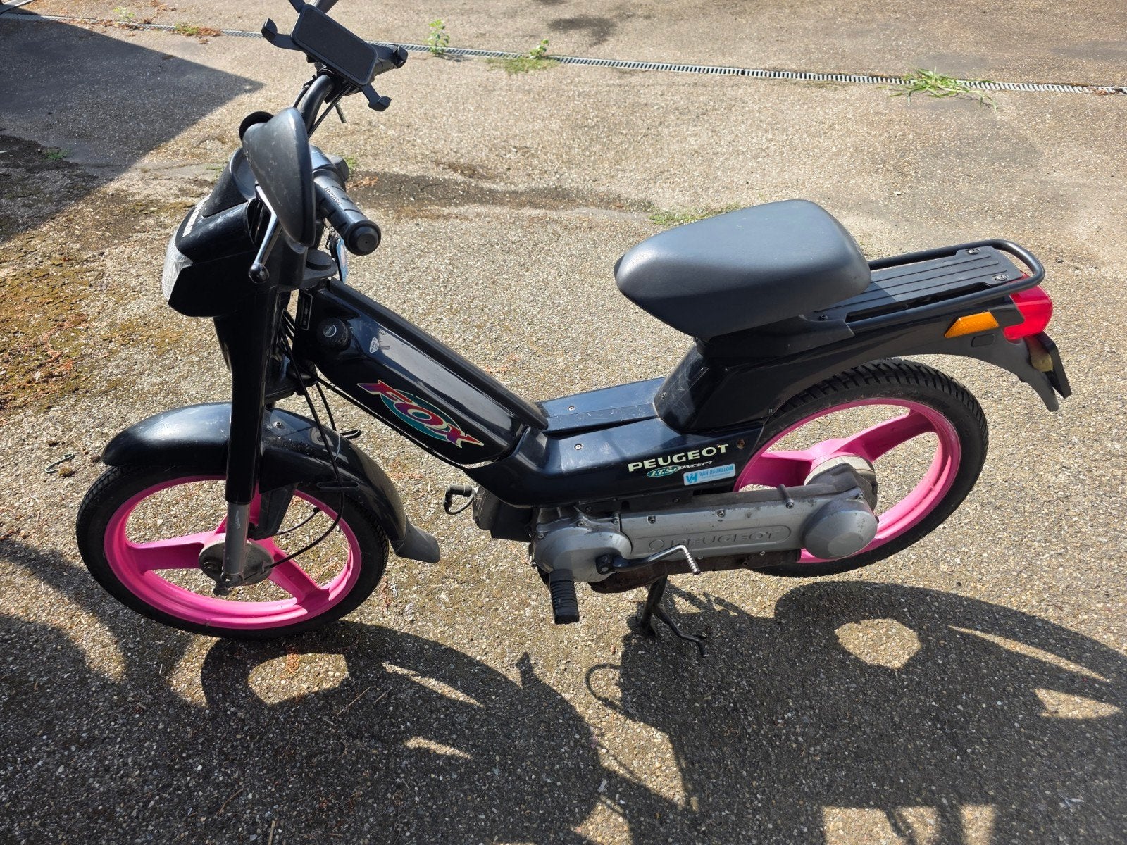 Peugeot Fox Classe A, Enlèvement