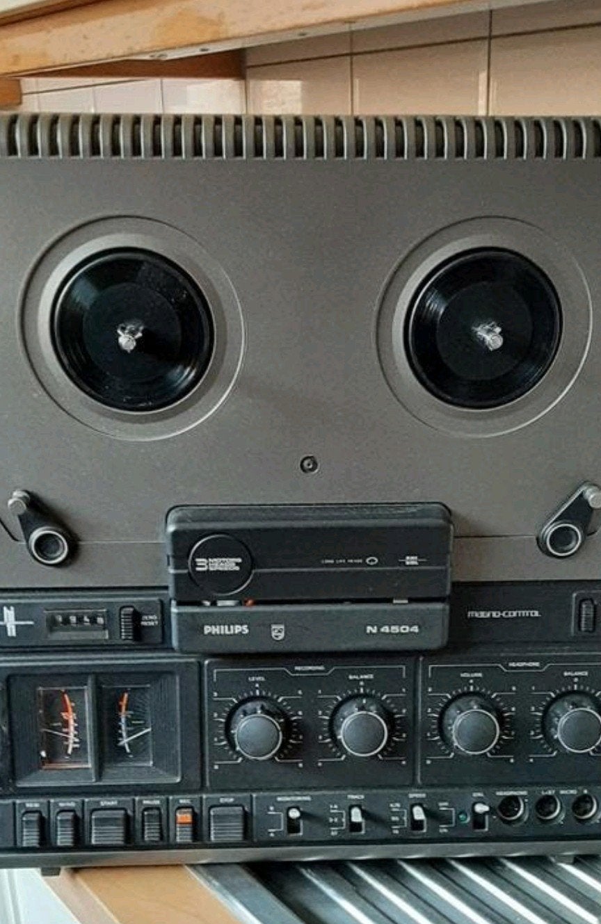 Philips N4504 Bandrecorder - Vintage Audio, Audio, Tv en Foto, Bandrecorder, Ophalen of Verzenden, Bandrecorder