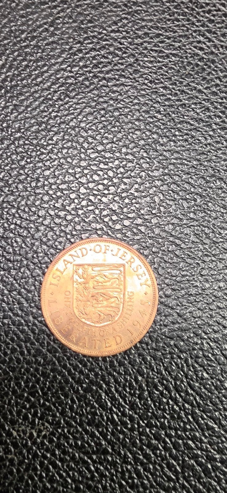 Jersey 1/12  shilling 1945, Timbres & Monnaies, Enlèvement ou Envoi
