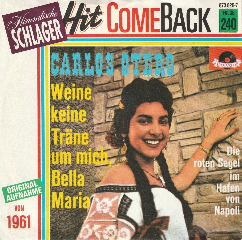 Carlos Otero - Weine keine Träne um mich Bella Maria, Fotohoes, Verzenden, Zo goed als nieuw, Overige genres