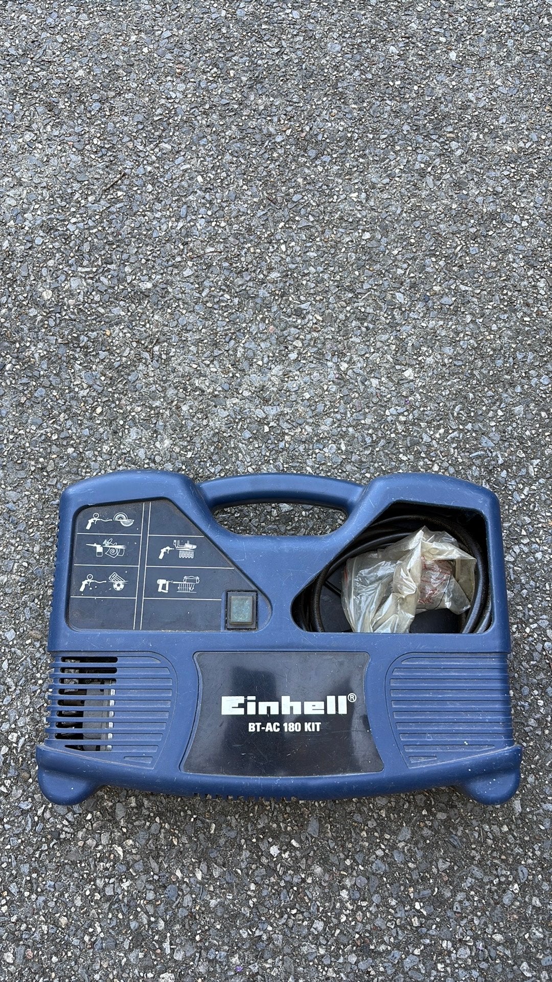 Compresseur valise einhell, Doe-het-zelf en Bouw, Compressors, Ophalen, Gebruikt