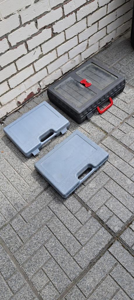 3 opbergdozen voor gereedschap, Ophalen, Gebruikt, Opvouwbaar, Minder dan 50 cm