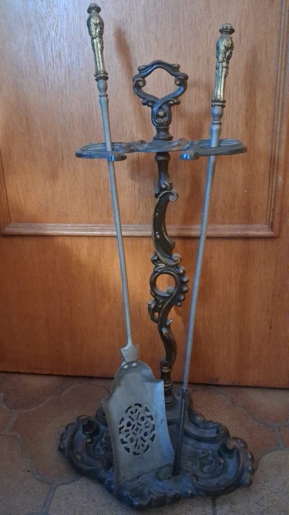 Serviteur de cheminée, Enlèvement, Utilisé, Cheminée au bois