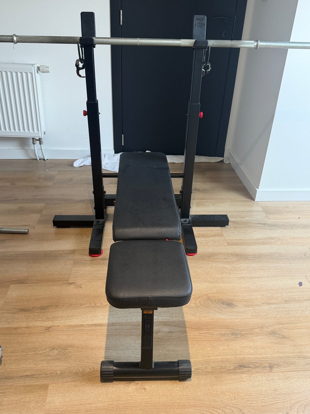 Bench Press, Sport en Fitness, Ophalen of Verzenden, Zo goed als nieuw