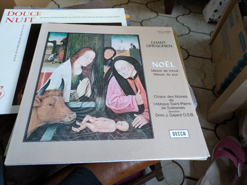Chant gregorien, Cd's en Dvd's, Vinyl | Overige Vinyl, Ophalen of Verzenden, Zo goed als nieuw