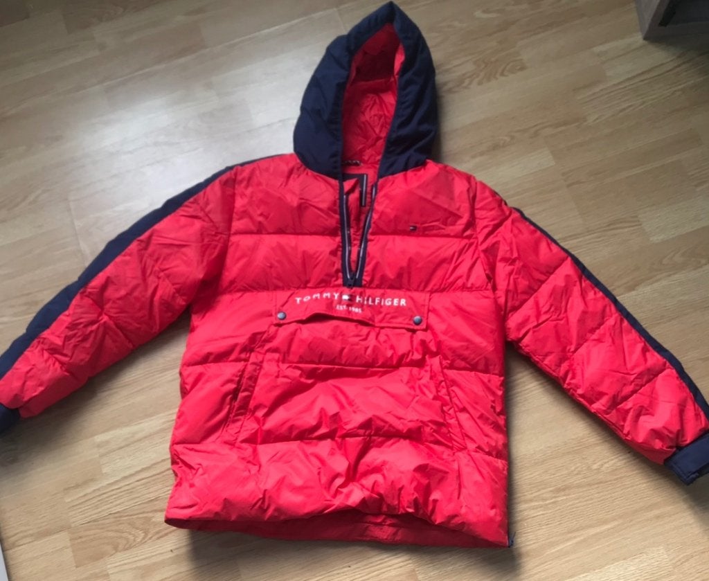 Kinder tommy jas, Ophalen, Tommy hilfiger, Zo goed als nieuw, Jongen