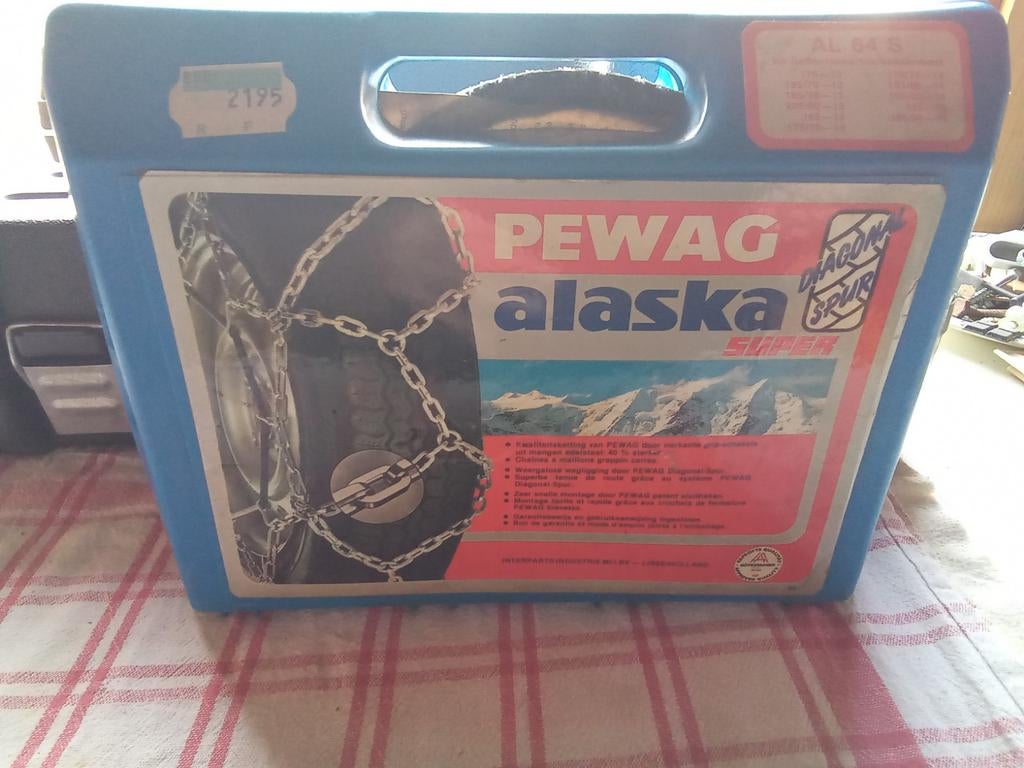 Sneeuwkettingen Pewag Alaska super model AL 64 S, Ophalen
