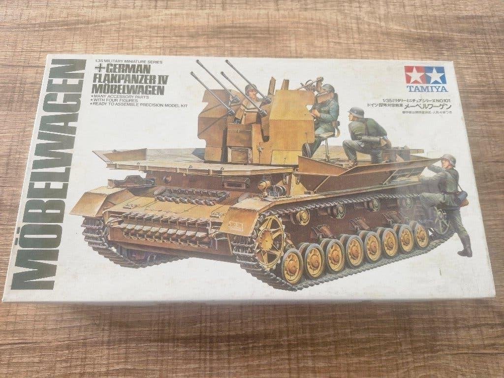 Tamiya 1/35 German Flakpanzer IV Möbelwagen, Tank, 1:32 tot 1:50, Nieuw, Ophalen of Verzenden