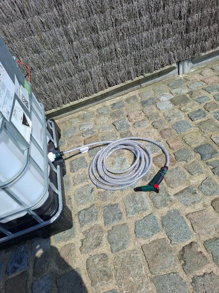 IBC cubi 1000 l toebehoren waterslang, Jardin & Terrasse, Barils de pluie, Neuf, 150 litres ou plus, Synthétique, Enlèvement
