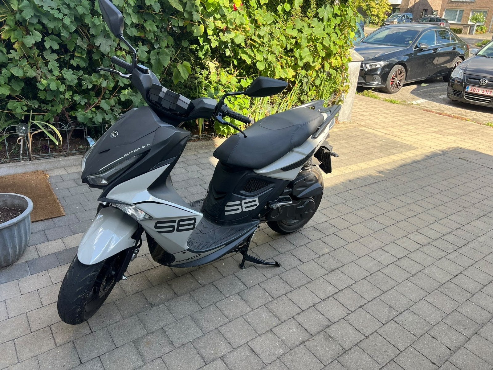 Kymco super 8r 50cc B klasse, Comme neuf, Classe B (45 km/h), Enlèvement, Essence