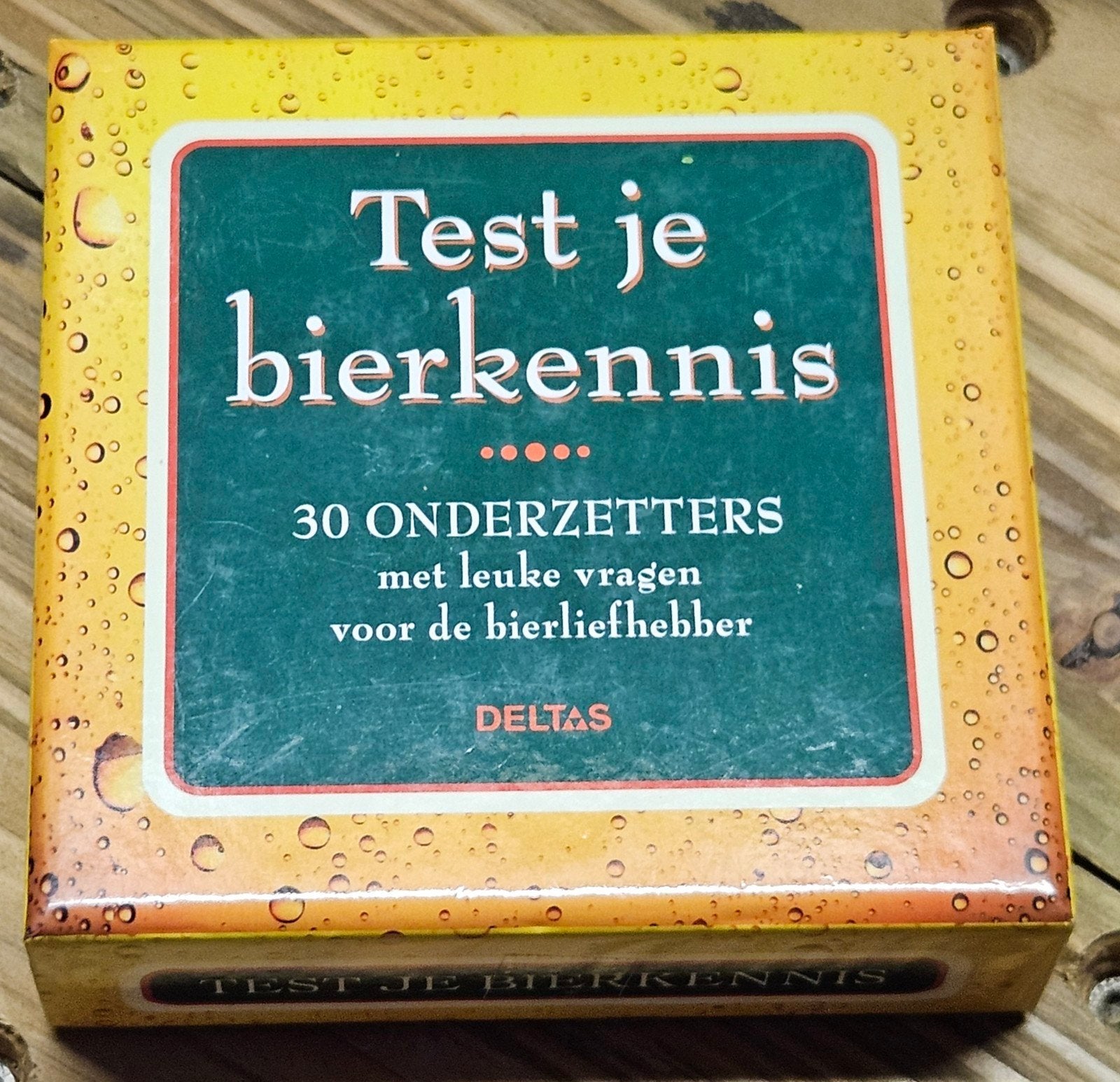 Test je bierkennis onderzetters Deltas spel
Dit, Ophalen of Verzenden
