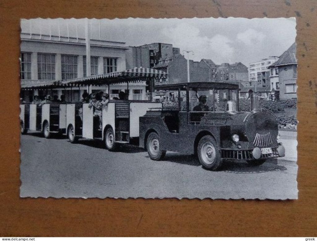 Postkaart Knokke Zoute, Knokke-Zoute Express, Collections, Envoi, 1940 à 1960, Affranchie, Flandre Occidentale