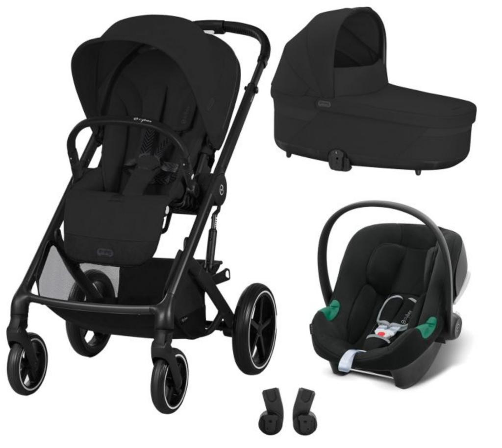 Cybex Balios S 2 in 1 + autostoel en isofixbasis, Nieuw, Ophalen of Verzenden, Verstelbare duwstang, Kinderwagen