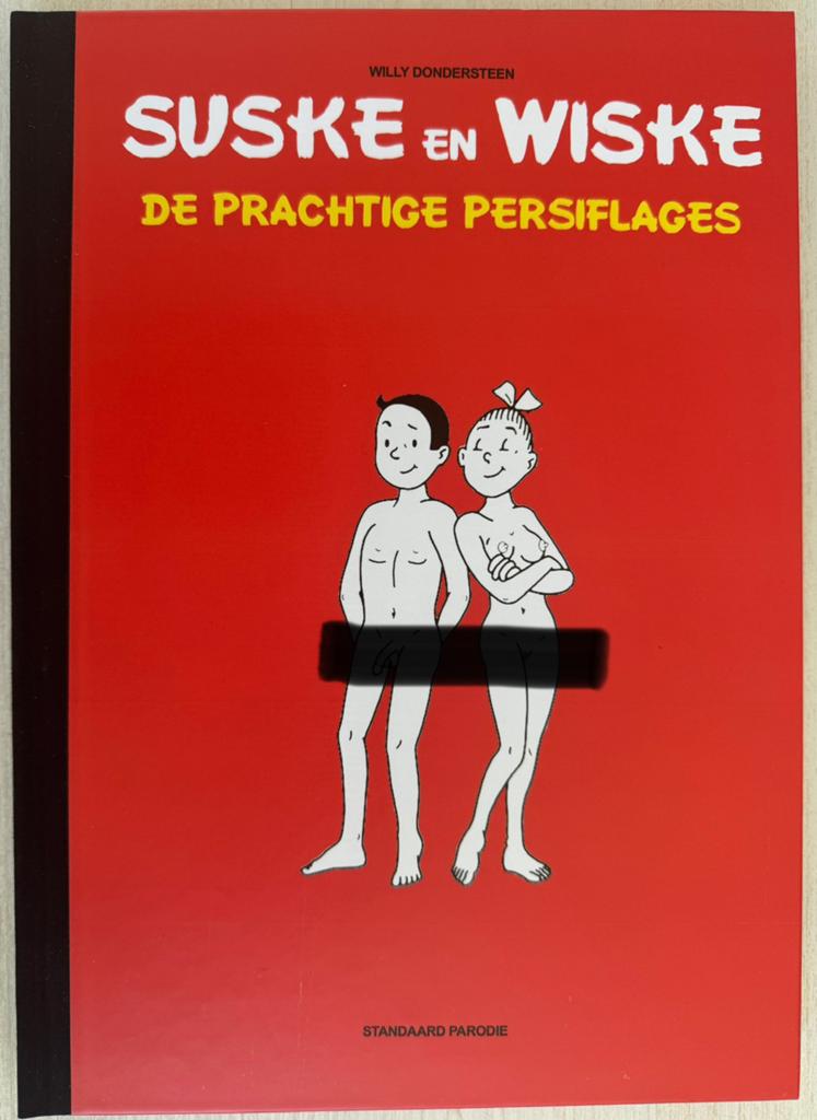 De Prachtige Persiflages Suske & Wiske hardcover + ex-libris, Boeken, Stripverhalen, Eén stripboek, Verzenden, Nieuw