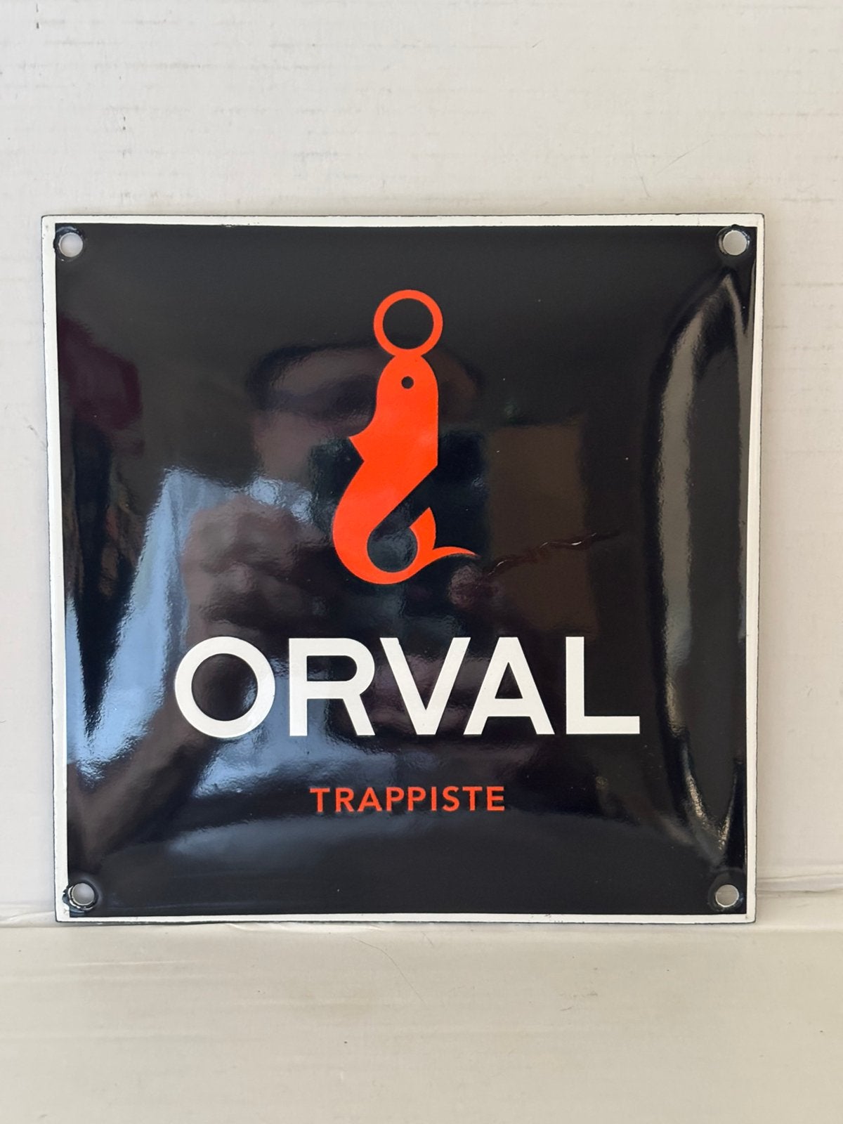 Plaque émaillée Orval, Enlèvement ou Envoi