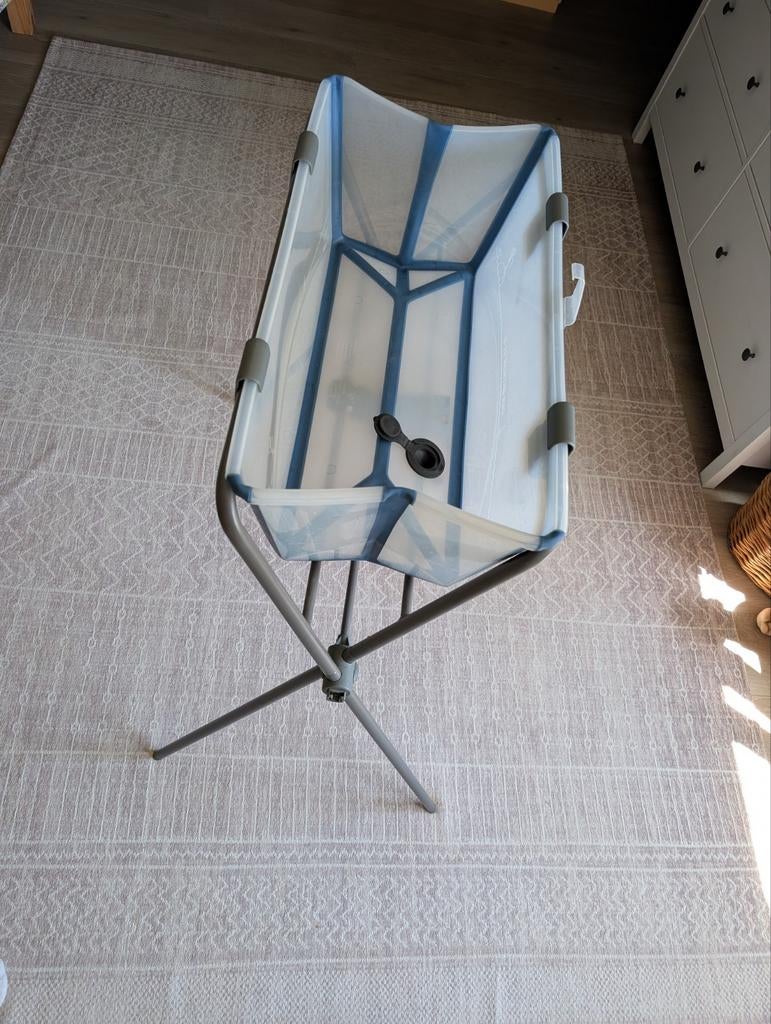Bain bébé sur pied - Stokke, Enlèvement, Comme neuf, Baignoire, Autres marques