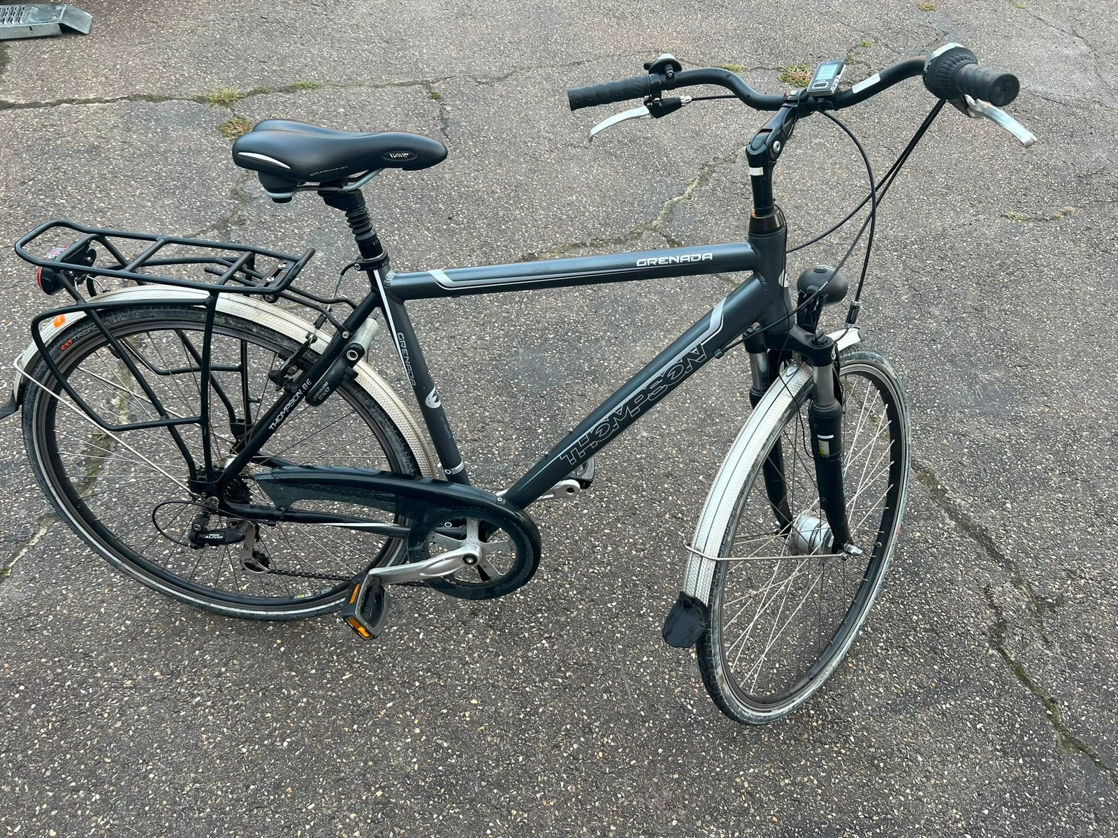 Heren fiets van thompson, Fietsen en Brommers, Fietsen | Heren | Herenfietsen, Ophalen, Zo goed als nieuw