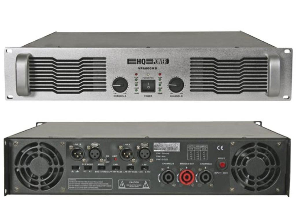 Hq power amp vp400mb, Ophalen, Zo goed als nieuw